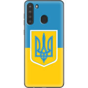 Чехол BoxFace Samsung Galaxy A21 (A215) Герб України