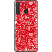 Чехол BoxFace Samsung Galaxy A21 (A215) Happy Valentines