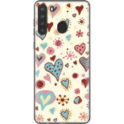 Чехол BoxFace Samsung Galaxy A21 (A215) Be my Valentine