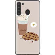 Чехол BoxFace Samsung Galaxy A21 (A215) Love Cookies