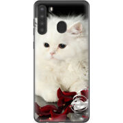 Чехол BoxFace Samsung Galaxy A21 (A215) Fluffy Cat