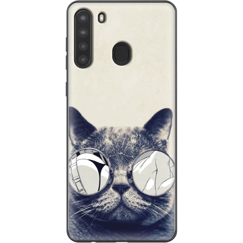 Чехол BoxFace Samsung Galaxy A21 (A215) Соглядатай Кот