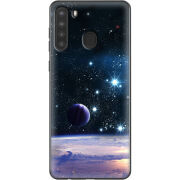 Чехол BoxFace Samsung Galaxy A21 (A215) Space Landscape