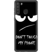 Чехол BoxFace Samsung Galaxy A21 (A215) Don't Touch my Phone