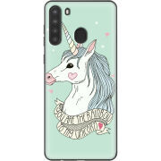 Чехол BoxFace Samsung Galaxy A21 (A215) My Unicorn