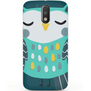 Чехол Uprint Motorola Moto G4 Plus XT1642 Green Owl