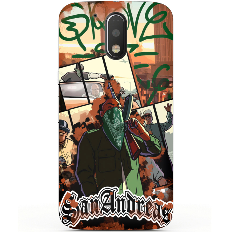 Чехол Uprint Motorola Moto G4 Plus XT1642 GTA San Andreas