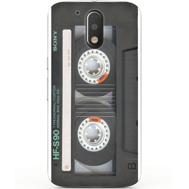 Чехол Uprint Motorola Moto G4 Plus XT1642 Старая касета