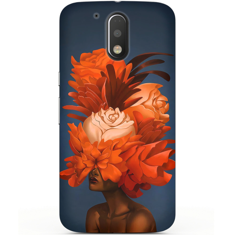 Чехол Uprint Motorola Moto G4 Plus XT1642 Exquisite Orange Flowers