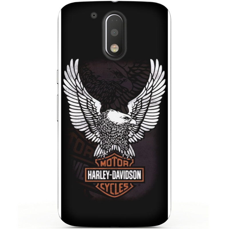 Чехол Uprint Motorola Moto G4 Plus XT1642 Harley Davidson and eagle