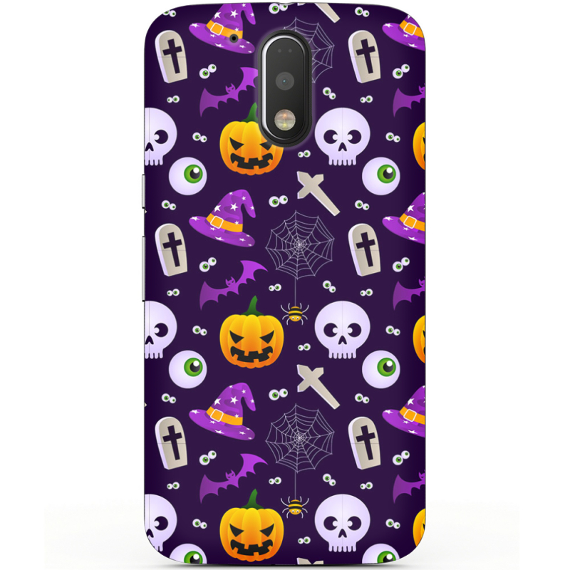 Чехол Uprint Motorola Moto G4 Plus XT1642 Halloween Purple Mood