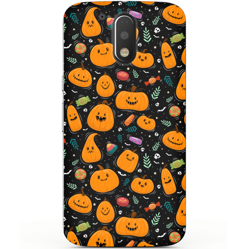 Чехол Uprint Motorola Moto G4 Plus XT1642 Cute Halloween