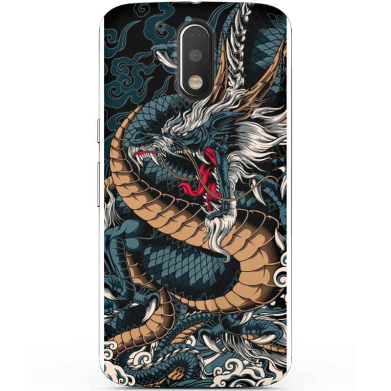 Чехол Uprint Motorola Moto G4 Plus XT1642 Dragon Ryujin