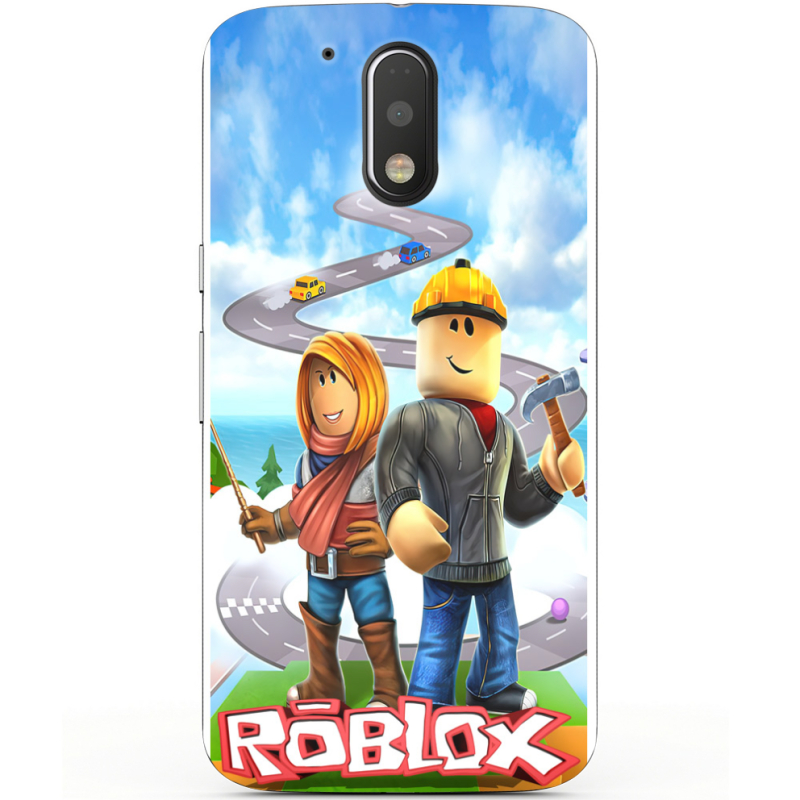 Чехол Uprint Motorola Moto G4 Plus XT1642 Roblox Білдерман