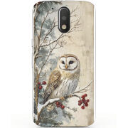 Чехол Uprint Motorola Moto G4 Plus XT1642 Christmas Owl