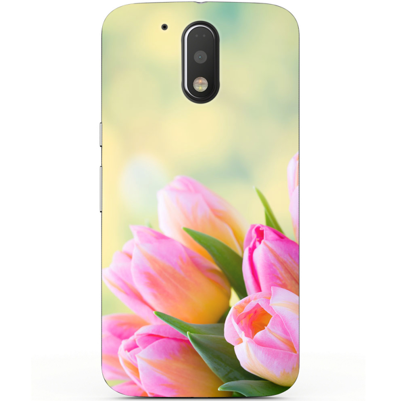 Чехол Uprint Motorola Moto G4 Plus XT1642 Bouquet of Tulips