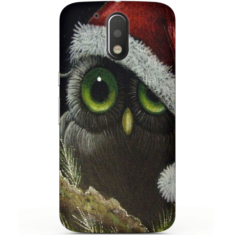 Чехол Uprint Motorola Moto G4 Plus XT1642 Christmas Owl