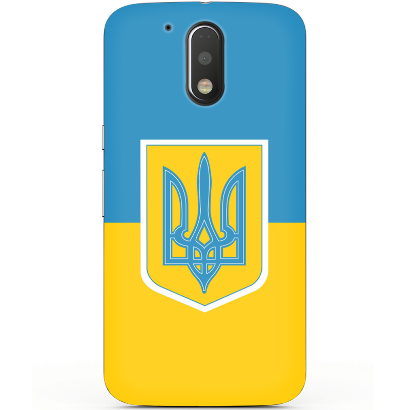 Чехол Uprint Motorola Moto G4 Plus XT1642 Герб України