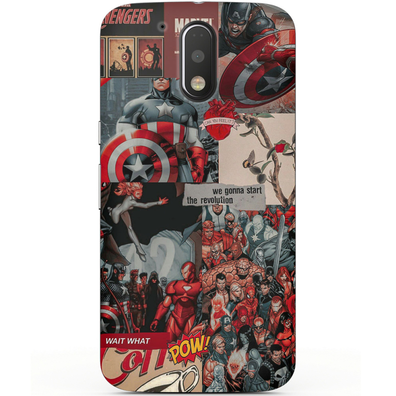 Чехол Uprint Motorola Moto G4 Plus XT1642 Marvel Avengers