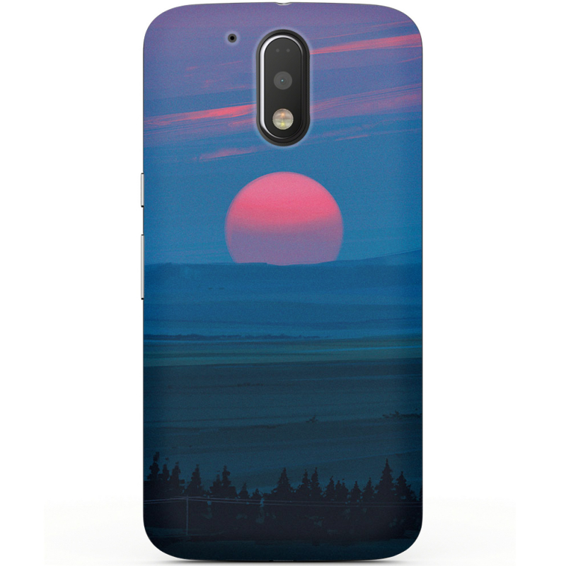 Чехол Uprint Motorola Moto G4 Plus XT1642 Cold Red Light