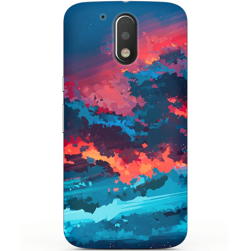 Чехол Uprint Motorola Moto G4 Plus XT1642 Thunderclouds