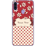 Чехол BoxFace Samsung Galaxy M11 (M115) Именной Polka Dots