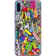 Чехол BoxFace Samsung Galaxy M11 (M115) Multicolored Inscriptions