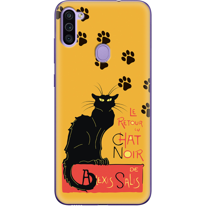 Чехол BoxFace Samsung Galaxy M11 (M115) Noir Cat