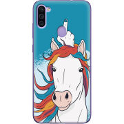 Чехол BoxFace Samsung Galaxy M11 (M115) Fuck Unicorn