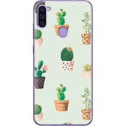 Чехол BoxFace Samsung Galaxy M11 (M115) L-green Cacti