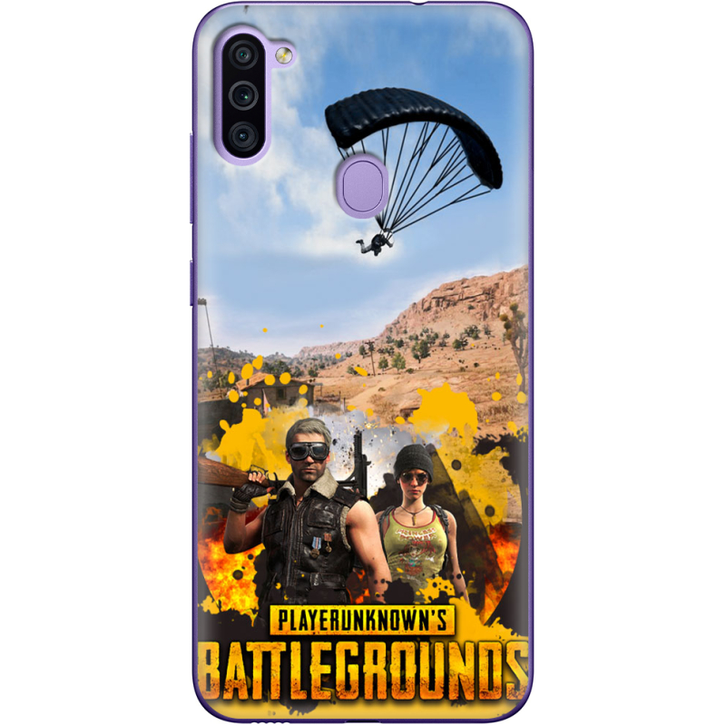 Чехол BoxFace Samsung Galaxy M11 (M115) Pubg parachute