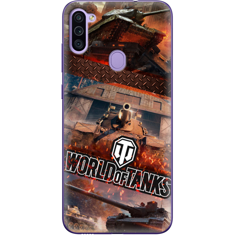 Чехол BoxFace Samsung Galaxy M11 (M115) World Of Tanks