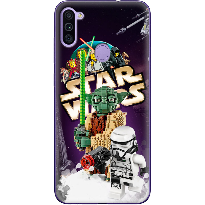 Чехол BoxFace Samsung Galaxy M11 (M115) Lego StarWars