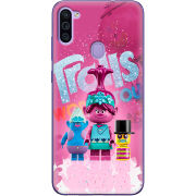 Чехол BoxFace Samsung Galaxy M11 (M115) Lego Trolls