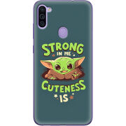 Чехол BoxFace Samsung Galaxy M11 (M115) Strong in me Cuteness is