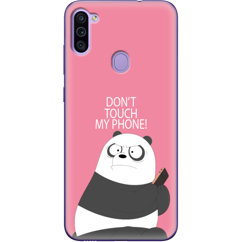 Чехол BoxFace Samsung Galaxy M11 (M115) Dont Touch My Phone Panda