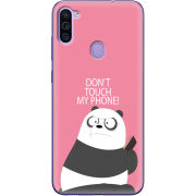 Чехол BoxFace Samsung Galaxy M11 (M115) Dont Touch My Phone Panda