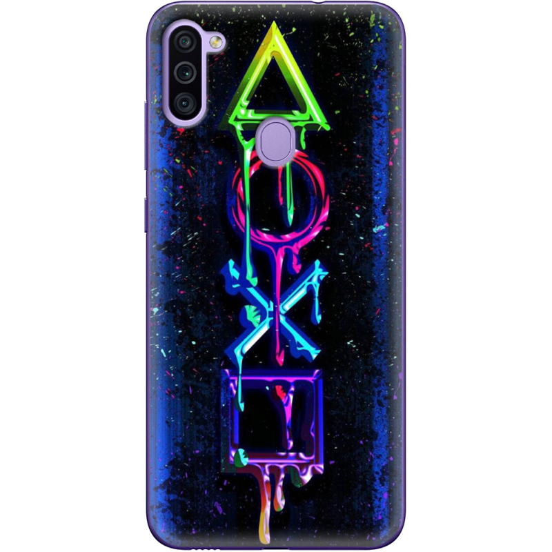 Чехол BoxFace Samsung Galaxy M11 (M115) Graffiti symbols