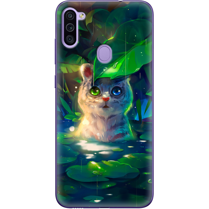 Чехол BoxFace Samsung Galaxy M11 (M115) White Tiger Cub