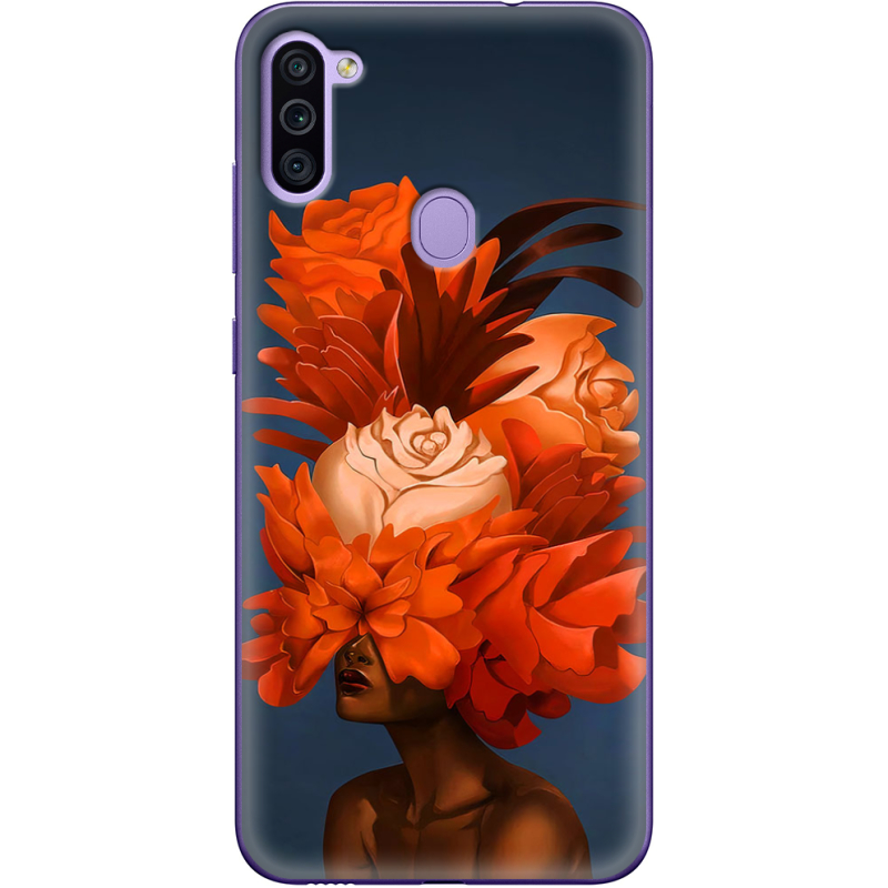 Чехол BoxFace Samsung Galaxy M11 (M115) Exquisite Orange Flowers