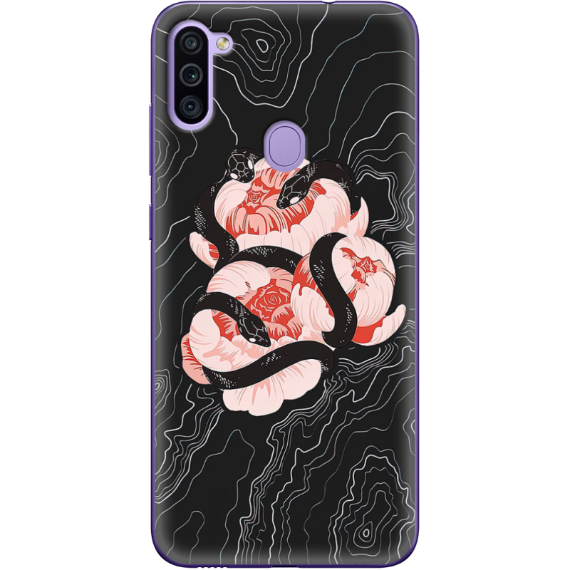 Чехол BoxFace Samsung Galaxy M11 (M115) Snake Rose