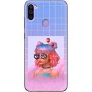 Чехол BoxFace Samsung Galaxy M11 (M115) Girl in the Clouds