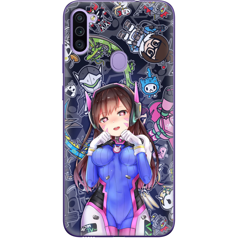 Чехол BoxFace Samsung Galaxy M11 (M115) Overwatch D.VA