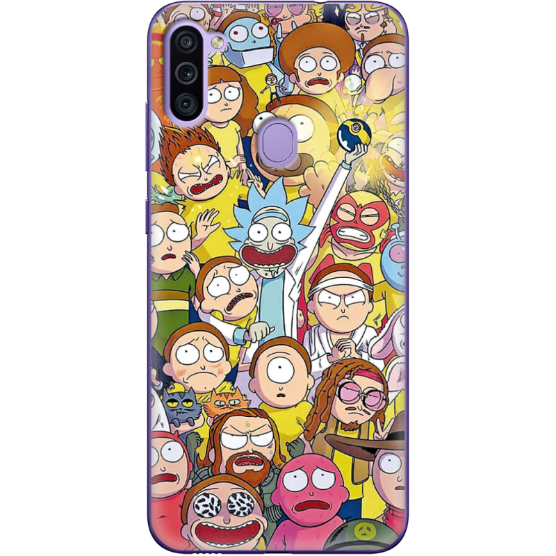 Чехол BoxFace Samsung Galaxy M11 (M115) Rick and Morty