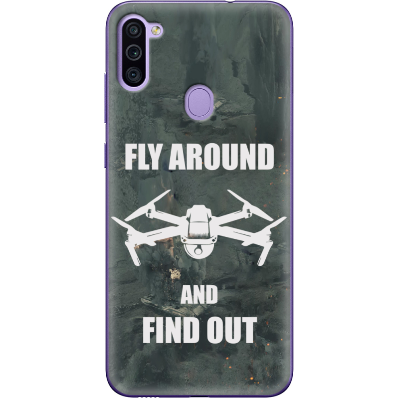 Чехол BoxFace Samsung Galaxy M11 (M115) Дрон Fly Around