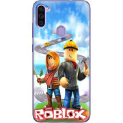 Чехол BoxFace Samsung Galaxy M11 (M115) Roblox Білдерман