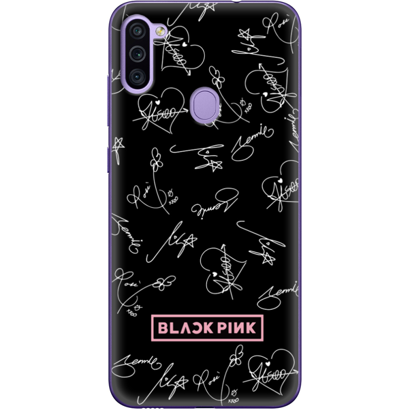 Чехол BoxFace Samsung Galaxy M11 (M115) Blackpink автограф