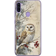 Чехол BoxFace Samsung Galaxy M11 (M115) Christmas Owl