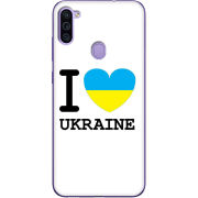 Чехол BoxFace Samsung Galaxy M11 (M115) I love Ukraine