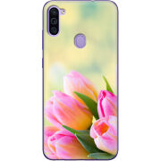 Чехол BoxFace Samsung Galaxy M11 (M115) Bouquet of Tulips